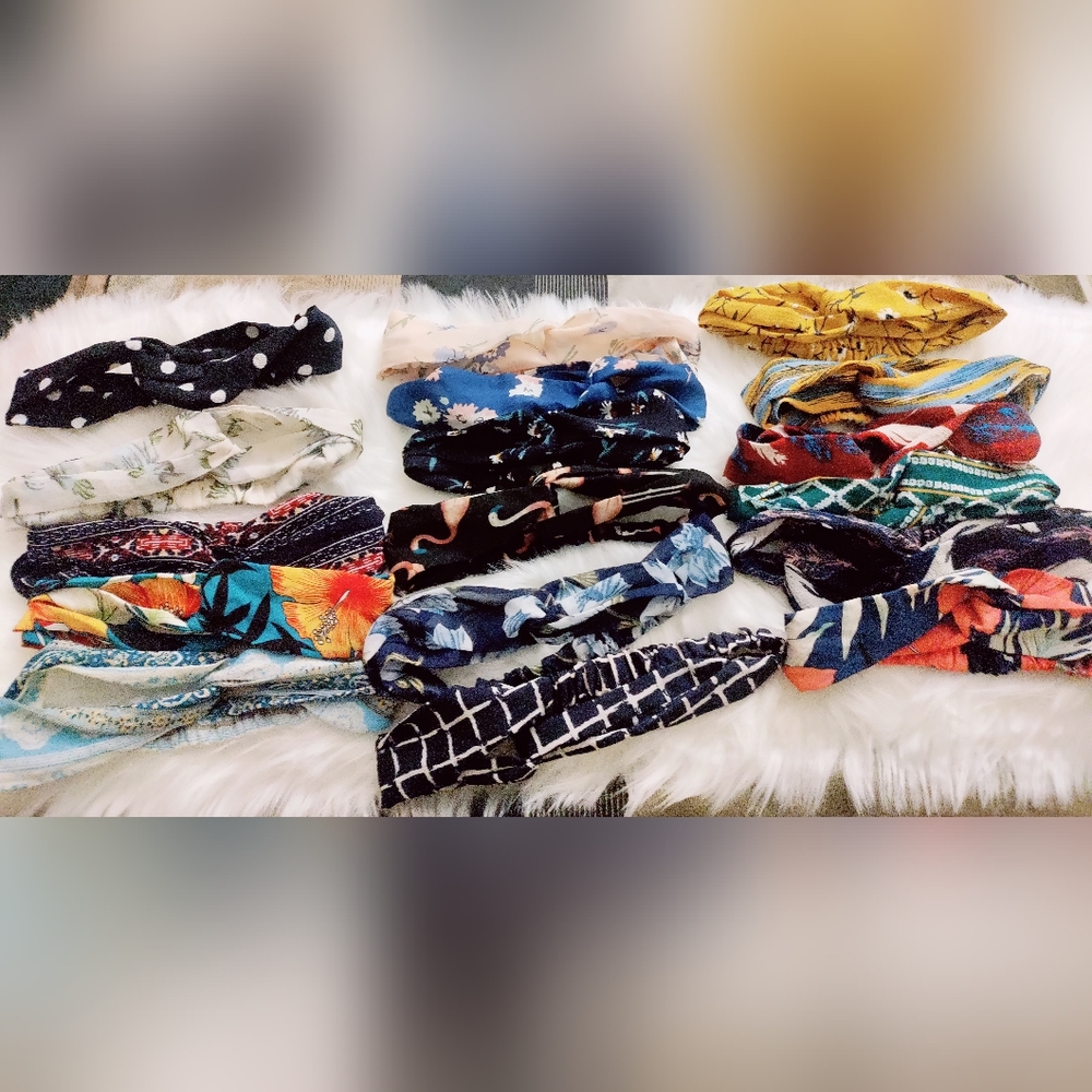 Multi color headbands